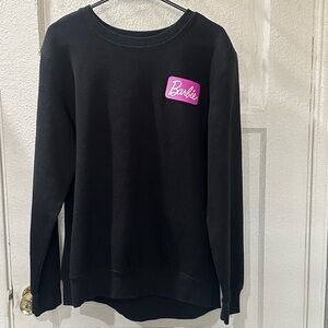 Mattel Barbie Black Sweatshirt